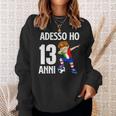 Adesso Ho 13 Anni Compleanno Calcio Calciatore Felpa Regalos para ella