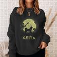 Akita Halloween Sweatshirt Gifts for Her