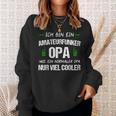 Amateur Radio Grandpa Funker Ham Amateur Radio Sweatshirt Geschenke für Sie