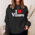 Amo Il Cuoreillanova Philadephia Pennsylvania Felpa Regalos para ella