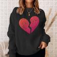 Amore E Cuore Spezzato Heartbreak Heartbreak Felpa Regalos para ella