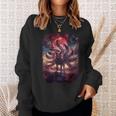 Anime Kitsune Nine Tail Fox Manga Otaku Style Sweatshirt Geschenke für Sie