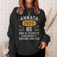Annata 85 Compleanno 1939 85 Anni Compleanno Uomo Donna 1939 Felpa Regalos para ella
