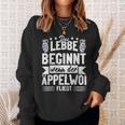 Appelwoi Ebbelwoi Hessen Frankfurt S Sweatshirt Geschenke für Sie