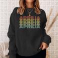 Aprilia Città Natale Retrointage Regione Casa Felpa Regalos para ella