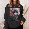 Art Sur Le Thème Du Dragon Japonais Mignon Sweater e Cadeaux pour elle
