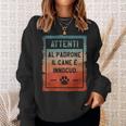 Attenti Al Padrone Il Cane È Innocuo Cani Felpa Regalos para ella