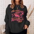 Aw Ship It’S Our Honeymoon Trip 2024 Just Married Cruise Sweatshirt Gifts for Her