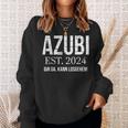 Azubi Est 2024 Apprentice Apprentice Sweatshirt Geschenke für Sie