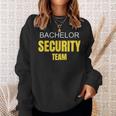 Bachelor Party Stag Do Security TeamDivertente Felpa Regalos para ella