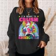 Back To School Unicorn I'm Ready To Crush Kindergarten Kid Sweatshirt Gifts for Her