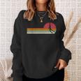 Basketball Sunset Sunsetintage Retro Distressed Sweatshirt Geschenke für Sie