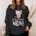 Bevor Du Fragst Nein Cat Sweatshirt Geschenke für Sie