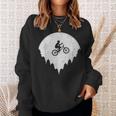 Bicycle Bmx Driver Full Moon Sweatshirt Geschenke für Sie