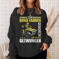 Bike Atv Zum Quad Fahrenben Sweatshirt Geschenke für Sie