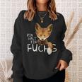 Bin Halt Eben Ein Fuchserwegen Fuchsiges Statement Sweatshirt Geschenke für Sie