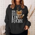 Bin Halt Ein Fuchs Fuchs Lieberhalter Statement Sweatshirt Geschenke für Sie