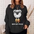 Bock Aufogelgeln Berideutig Sheep Bird Sheep Sweatshirt Geschenke für Sie