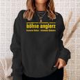 Böhse Anglerz Lustiges Outfit Für Angler Und Fischer Sweatshirt Geschenke für Sie