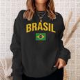 Brazil Flag Of Brazil Classic Sweatshirt Geschenke für Sie