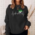 Bremen Skyline Bremer Herzschlag Fan Herz Ich Liebe Bremen Sweatshirt Geschenke für Sie