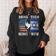 Bring Them Home Now Stand With Israel Israel America Flag Sweatshirt Gifts for Her