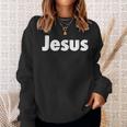 Camicia Che Dice Gesù Cristiano Religioso Felpa Regalos para ella