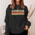 Camilla Nome Personalizzato Retròintage 80S 90S Compleanno Felpa Regalos para ella