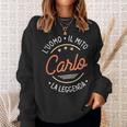 Carlo L'uomo Il Mito La Leggenda Felpa Regalos para ella