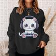 Cat Gaming Sweatshirt Geschenke für Sie