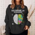 Celebrare La Neurodiversità Cervello Creativo Autismo Felpa Regalos para ella
