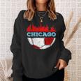 Chicago Skyline Chicago Soccer Futbol Lover Sweatshirt Gifts for Her