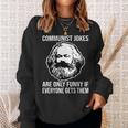 Communism Memes Socialism Marxism Karl Marx Sweatshirt Geschenke für Sie