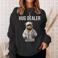 Cool Gangster Teddy Bear As Hug Dealer For Smile & Fun Sweatshirt Gifts for Her