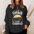 Cool Grandpa Driving Cabrio Cover Retro Carintage Pensioner Sweatshirt Geschenke für Sie