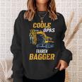 Coole Opas Fahren Bagger Digger Driver Grandpa Sweatshirt Geschenke für Sie