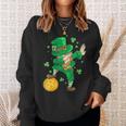 Costume Irlanda Dabbing Leprecano San Patrizio Felpa Regalos para ella