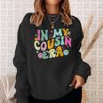 In My Cousin Era Cool Cousin Toddler Kid Sweatshirt Gifts for Her