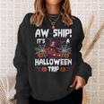 Cruising Crew Trip Halloween Cruise Squad Family 2023 Sweatshirt Gifts for Her