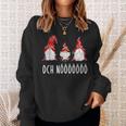 Cute Grumpy Christmas Xmas Gnome Slogan Sweatshirt Geschenke für Sie