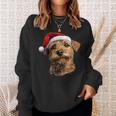 Cute Norfolk Terrier Christmas Print Sweatshirt Geschenke für Sie