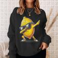 Dab Lemon Dancing Dabbing Lemon Fruit Sweatshirt Geschenke für Sie