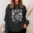 Dart Sport Skull Dartboard Player Dart Sweatshirt Geschenke für Sie