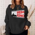 Das Beste Am Heim Ist Mein Kino Best At Home Is My Cinema Sweatshirt Geschenke für Sie