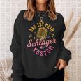 Das Ist Mein Schlager Costume Sweatshirt Geschenke für Sie