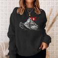 Das Matterhorn In Zermatt Switzerland Alps Mountain Sweatshirt Geschenke für Sie