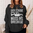 Defender D110 Geländewagen Offroad 4X4 Gelände Matsch Natur Sweatshirt Geschenke für Sie