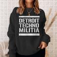 Detroit Techno Militia Sweatshirt Geschenke für Sie