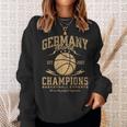 Deutschland Basketball Weltmeister 2023 Basketball Team Sweatshirt Geschenke für Sie