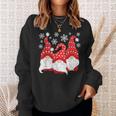 Divertente Gnomo Di Natale Felpa Regalos para ella